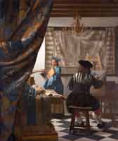 Jan Vermeer van Delft: Die Malkunst, 1665-67.