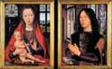 Hans Memling: Ditypchon von Maarten Nieuwenhove, 1487.