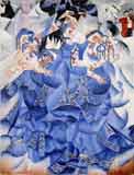 Gino Severini, Danseuse bleue, 1912, 61×46 cm.