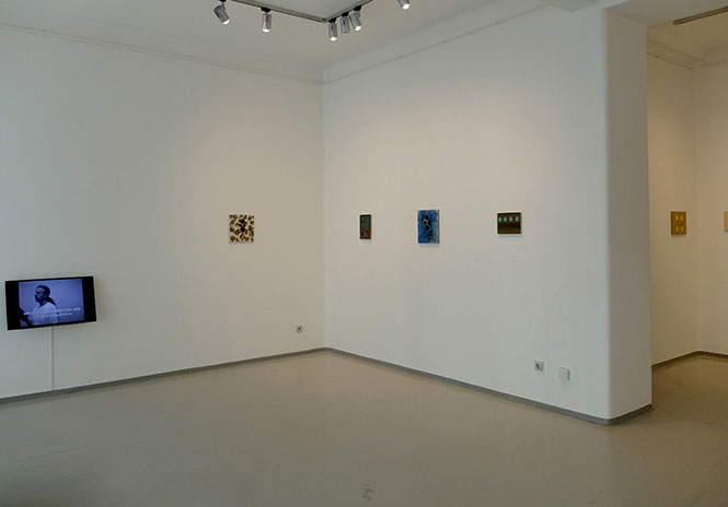 Milan Golob's solo exhibition [Paintings, My Friends] at the Bežigrad gallery 1 / MGML, Ljubljana, Slovenia (2025).