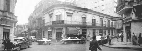 Duchamp’s studio in Buenos Aires, Sarmiento 1507 (now demolished); photo courtesy of Leone Sonnino