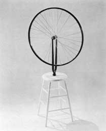 Fig. 4. Marcel Duchamp, Bicycle Wheel, 1913 (original lost), replica of 1964. Philadelphia Museum of Art, gift of Schwarz Galleria d'Arte.