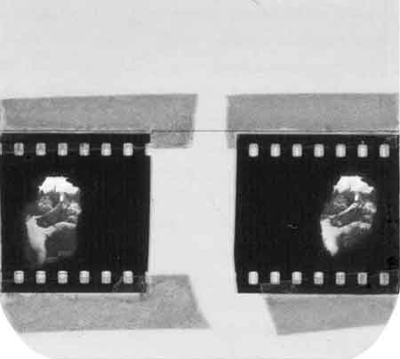 Marcel Duchamp. Stereoscopic photographs of Étant donnés, from the Dom Perignon Box, c. 1965.