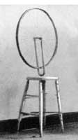 Marcel Duchamp: Bicycle Wheel, New York 1916-1917.