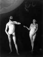 Man Ray. Ciné-Sketch: Adam and Eve (Marcel Duchamp and Brogna Perlmutter), 1924. Gelatin silver print, image and sheet: 28,2×21,7 cm.