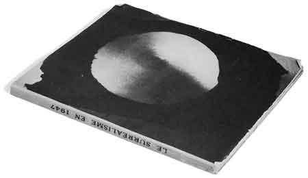 Marcel Duchamp - Cover design for Le Surréalisme en 1947,1947 - Paperbound exhibition catalogue with cover photograph by Rémy Duval -Paris: Pierre à Feu/Maeght - 24,3 × 20,8 cm