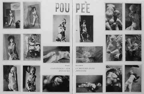 Hans Bellmer; Poupée (Doll), 1935, published in Minotaure, Winter 1934-35.