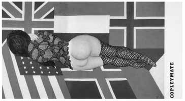 William Nelson Copley; Copleymate, centerfold from the catalogue for his 1966 exhibition, Copley, at the Stedelijk Museum, Amsterdam