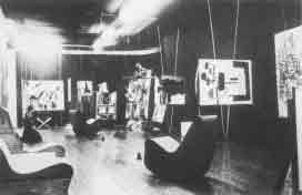 Kiesler; Abstract Gallery, Art of This Century Gallery, New York, 1942.