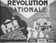 Vichy political poster Circa 1942.