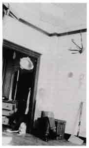 Duchamp's studio at 33 West 67th Street, New York, 1917.