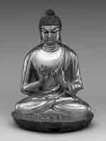 Seated Amitabha Buddha, 8th century A.D. Nara, Japan.