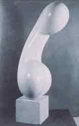 Constantin Brancusi, Princess X, 1916, marble.