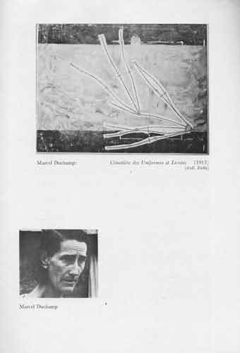 Page from exhibition catalogue First Papers of Surrealism, New York, 1945.
