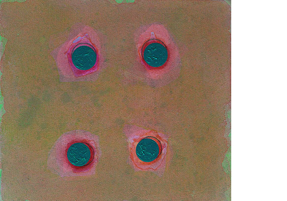 © Milan Golob ~ Karl Johannes Bayer (1915-1977), 2024, oil on canvas, 24×27 cm painted by Milan Golob.