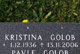 Kristina Golob (1936-2006)