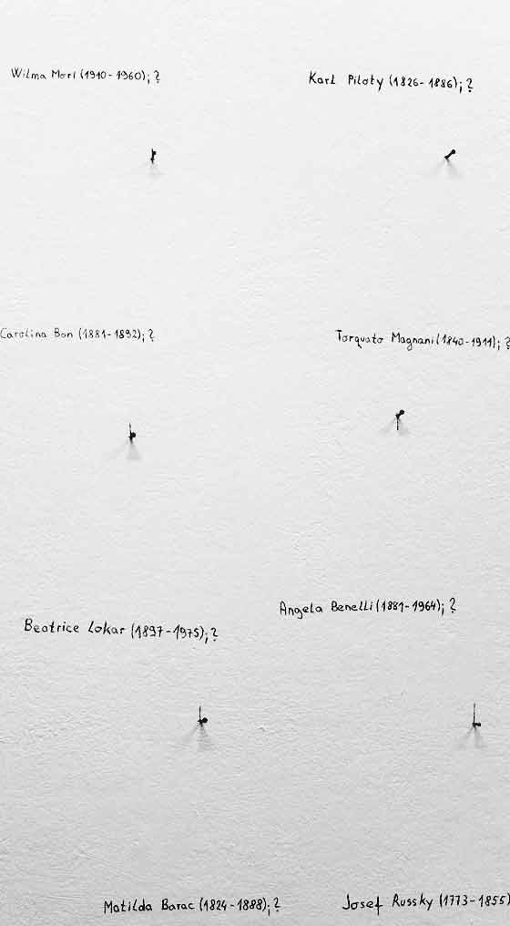 MILAN GOLOB: titles of paintings not created yet – part of exhibition view