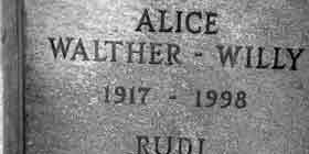 Alice Walther Willy (1917-1998) — Maloja (CH)
