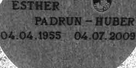 Esther Padrun - Huber (1955-2009) — Sils im Engadin (CH)