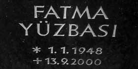 Fatma Yüzbasi (1948-2000) — Hamburg - Ohlsdorf