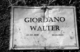 Giordano Walter (1958-2023) ― Cimitero Flaminio, Roma (I)