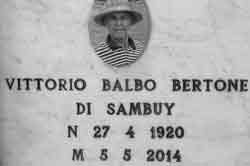 Vittorio Balbo Bertone di Sambuy (1920-2014) — Ferrara (I)